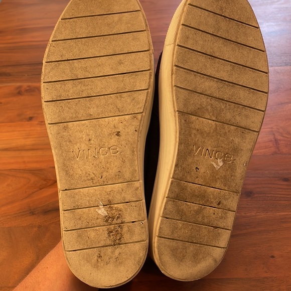 Vince Suede Slip On Shoes - Picture 9 of 12